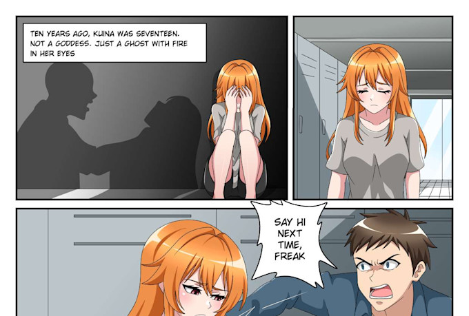 draw comic book pages, graphic novel, illustration or manga